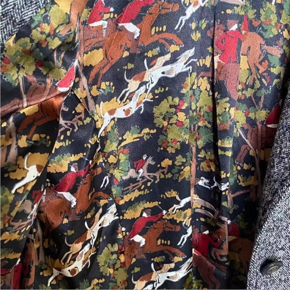 Cabi Fox Hunt Blazer size 14 wool blend - Picture 3 of 4